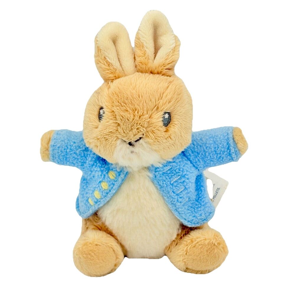 Gund Peter Rabbit The World Of Beatrix Potter miniture plush beanbag toy 5.5”